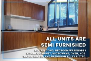 All Units Are Semi Furnished